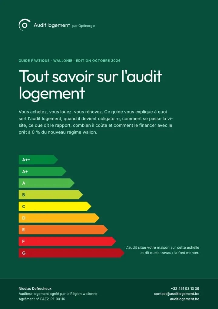 Couverture du guide « Tout savoir sur l'audit logement »